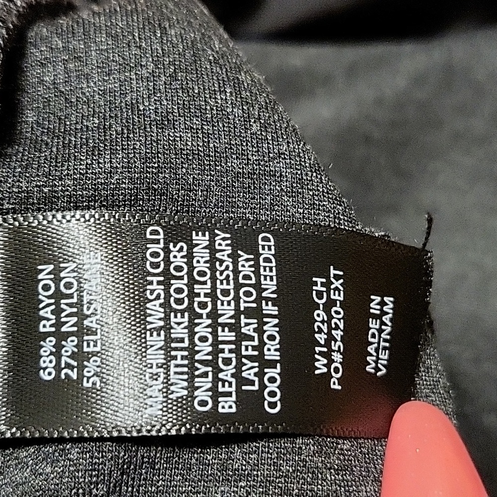 Betabrand Clasic Dress Pant Boot Yoga Cut Size L Long - Picture 8 of 8